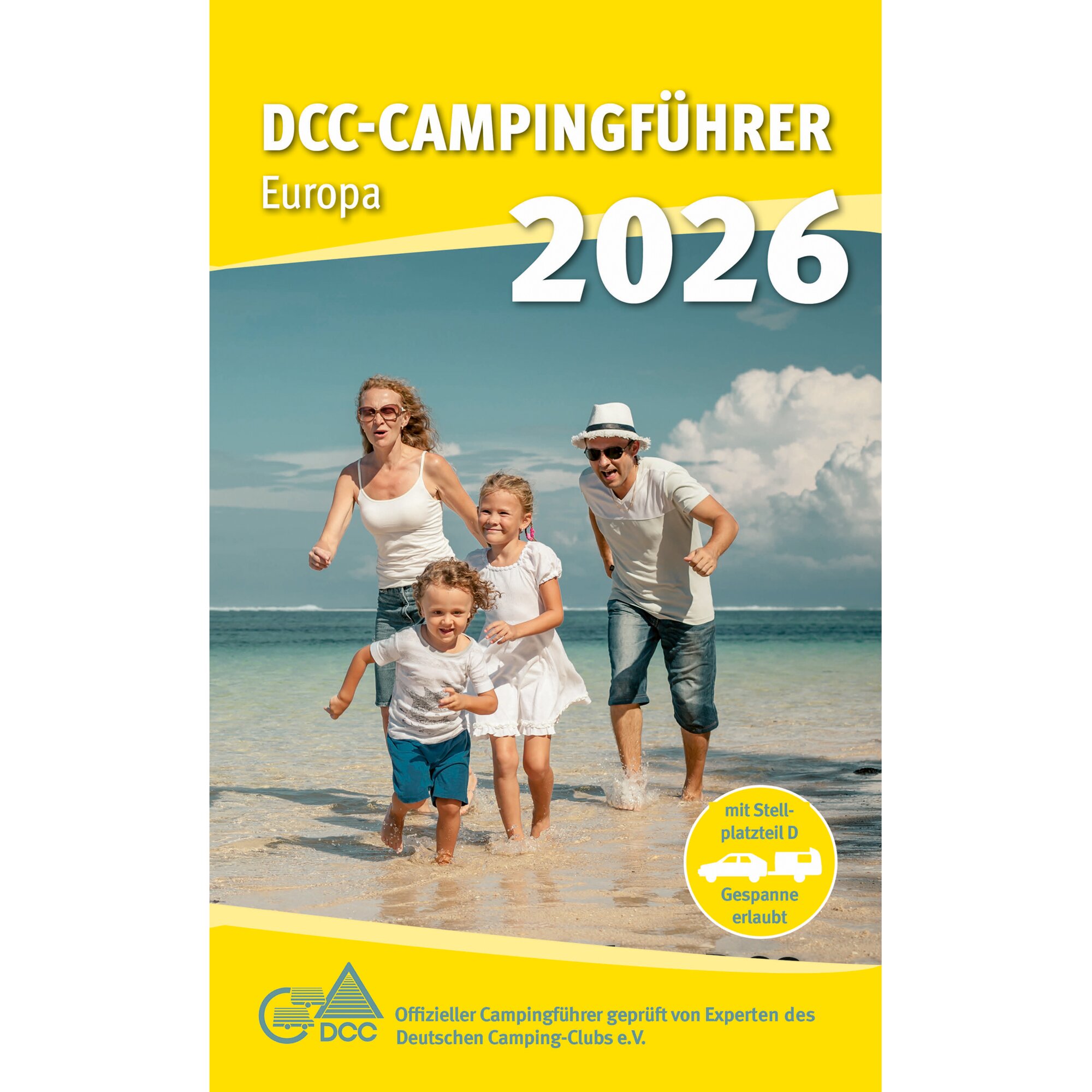 DCC Przewodnik kempingowy DCC-Campingführer Europa
