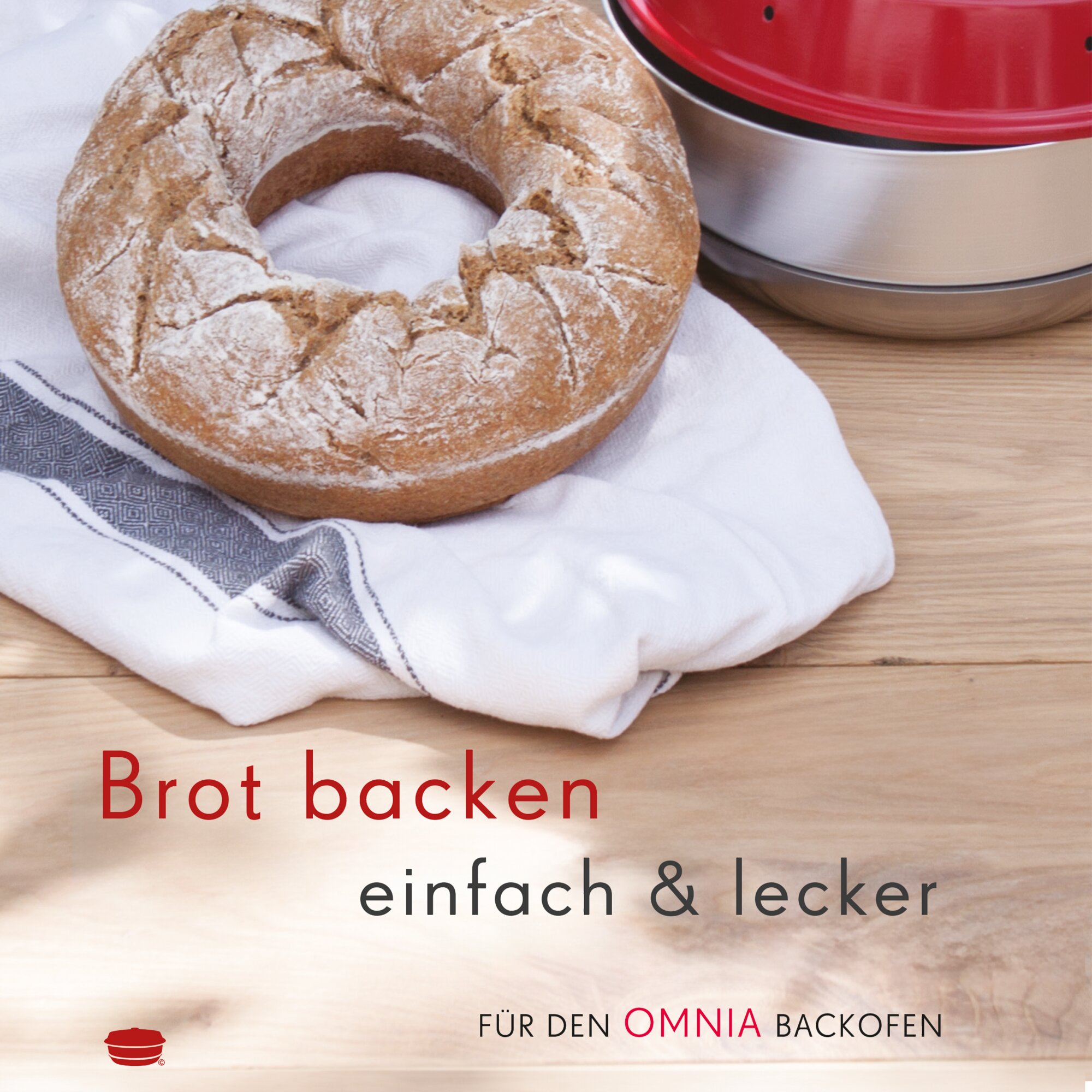 Omnia Brot backen einfach & lecker – Przepisy na piekarnik Omnia – Książka o pieczeniu