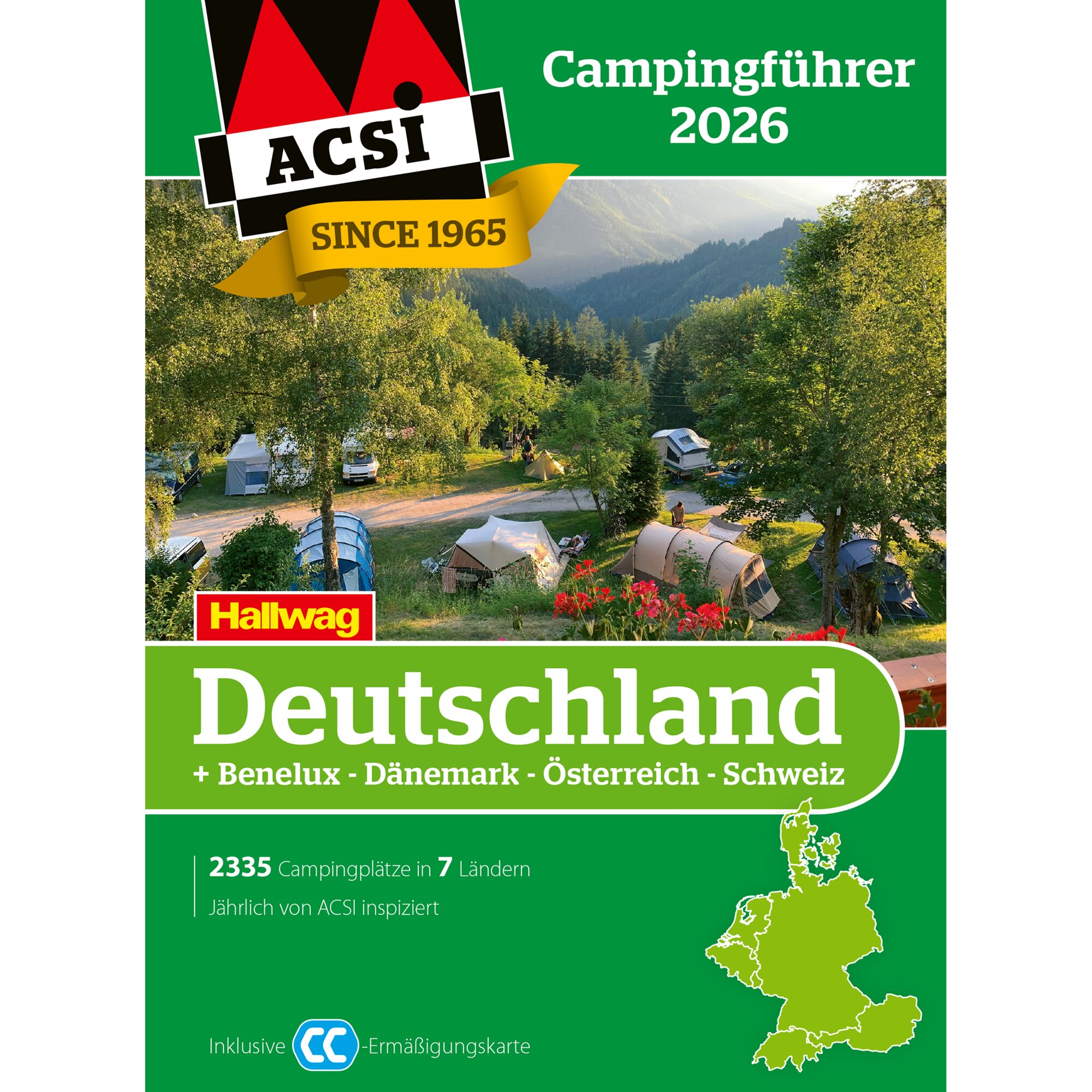 ACSI Przewodnik kempingowy Campingführer Deutschland