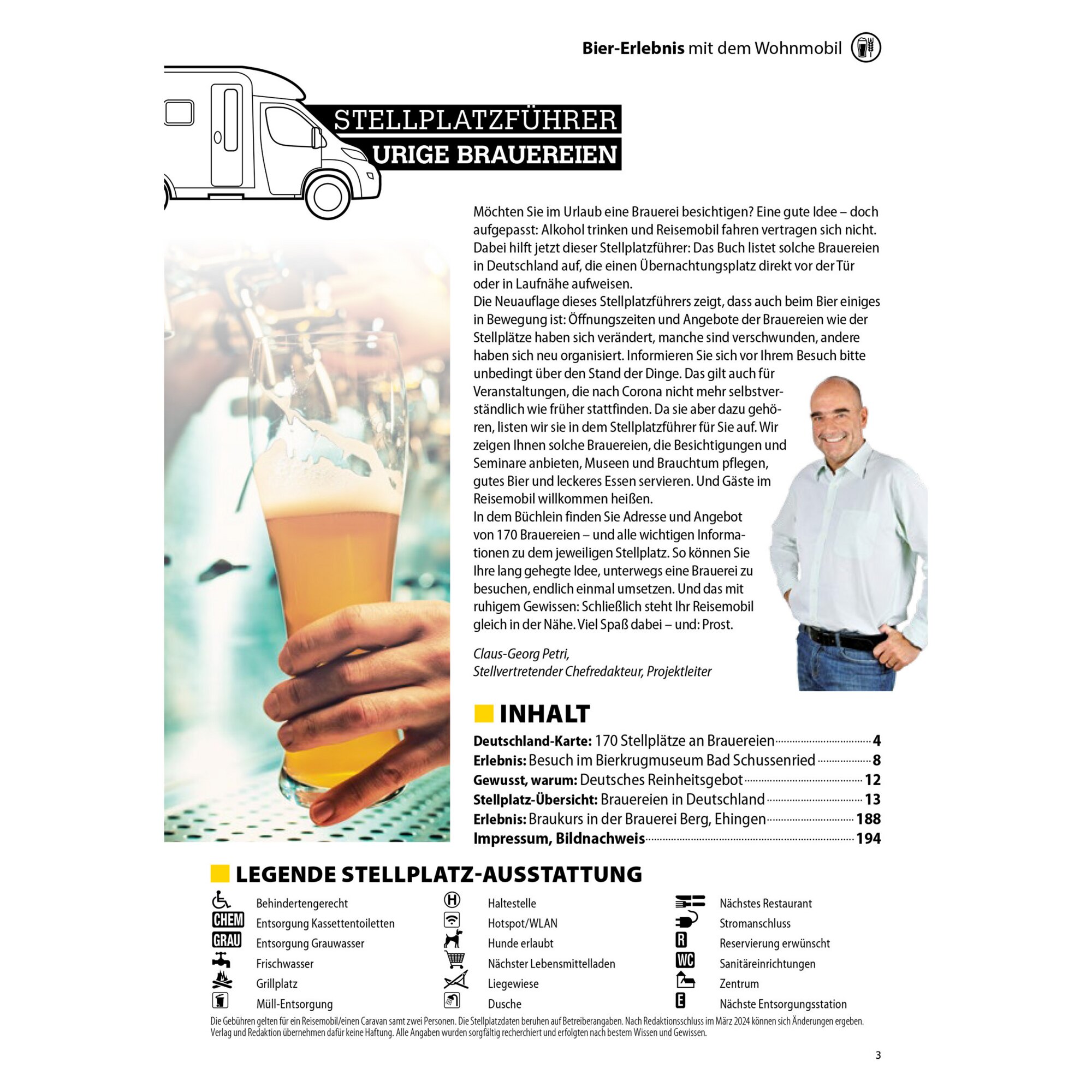 Reisemobil International Camping Guide urige Brauereien mit dem Wohnmobil