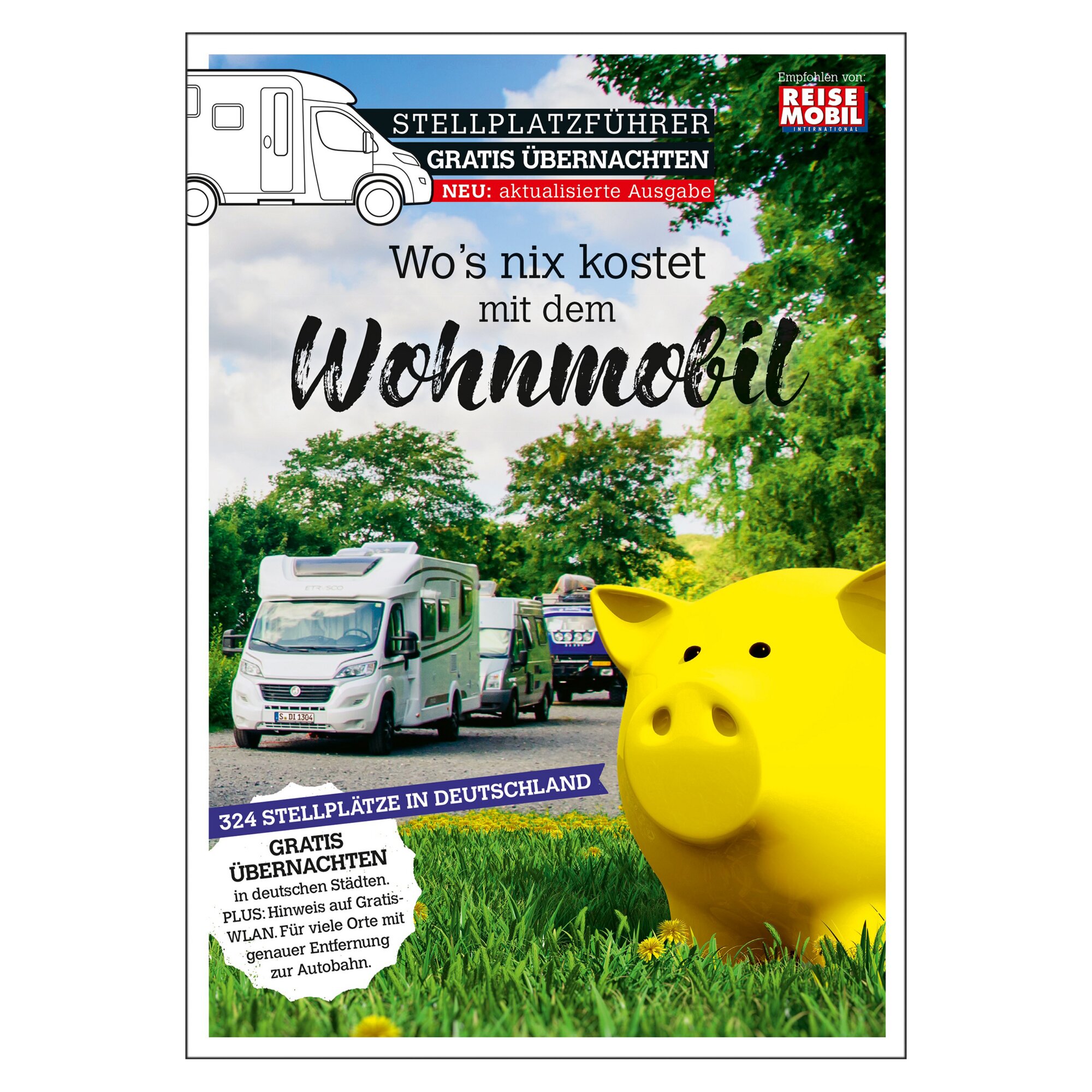 Reisemobil International Przewodnik kempingowy Gratis Übernachten