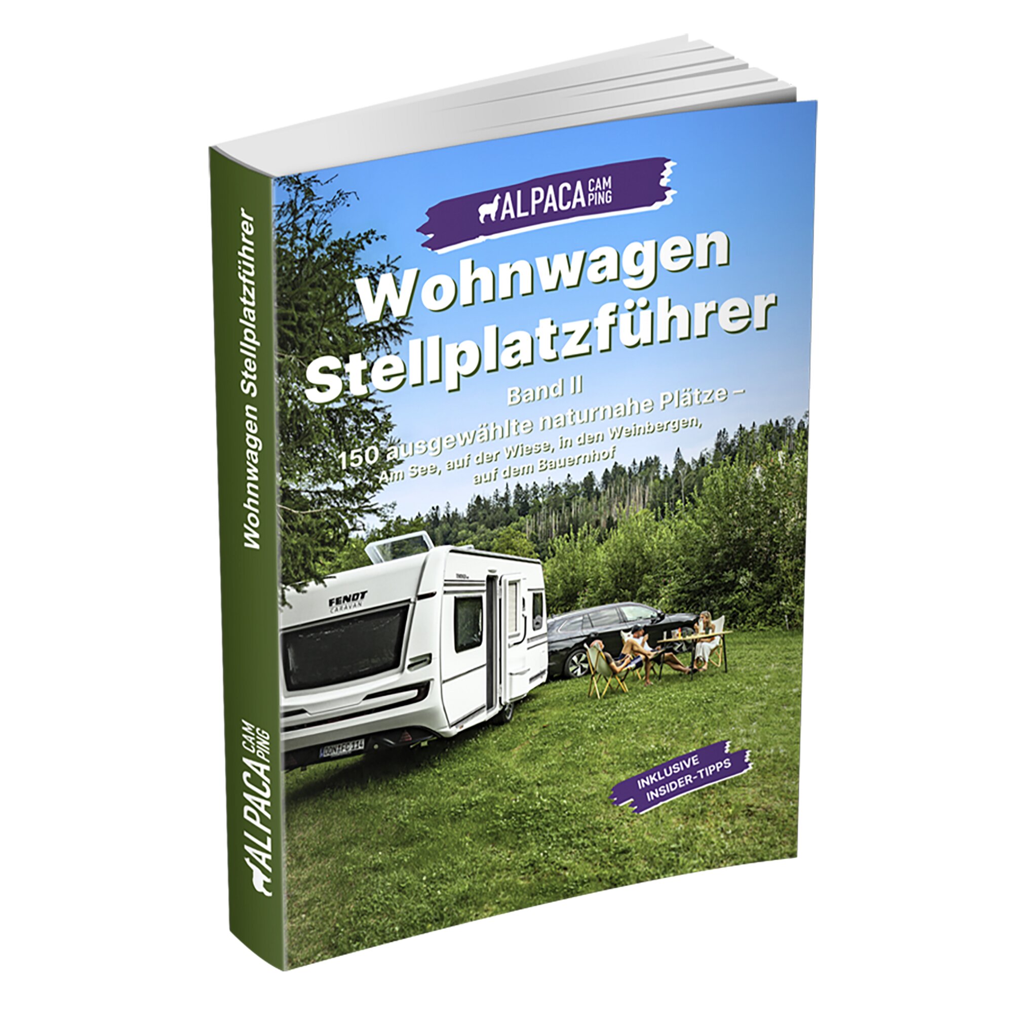 AlpacaCamping Przewodnik kempingowy Wohnwagen Stellplatzführer, tom 2