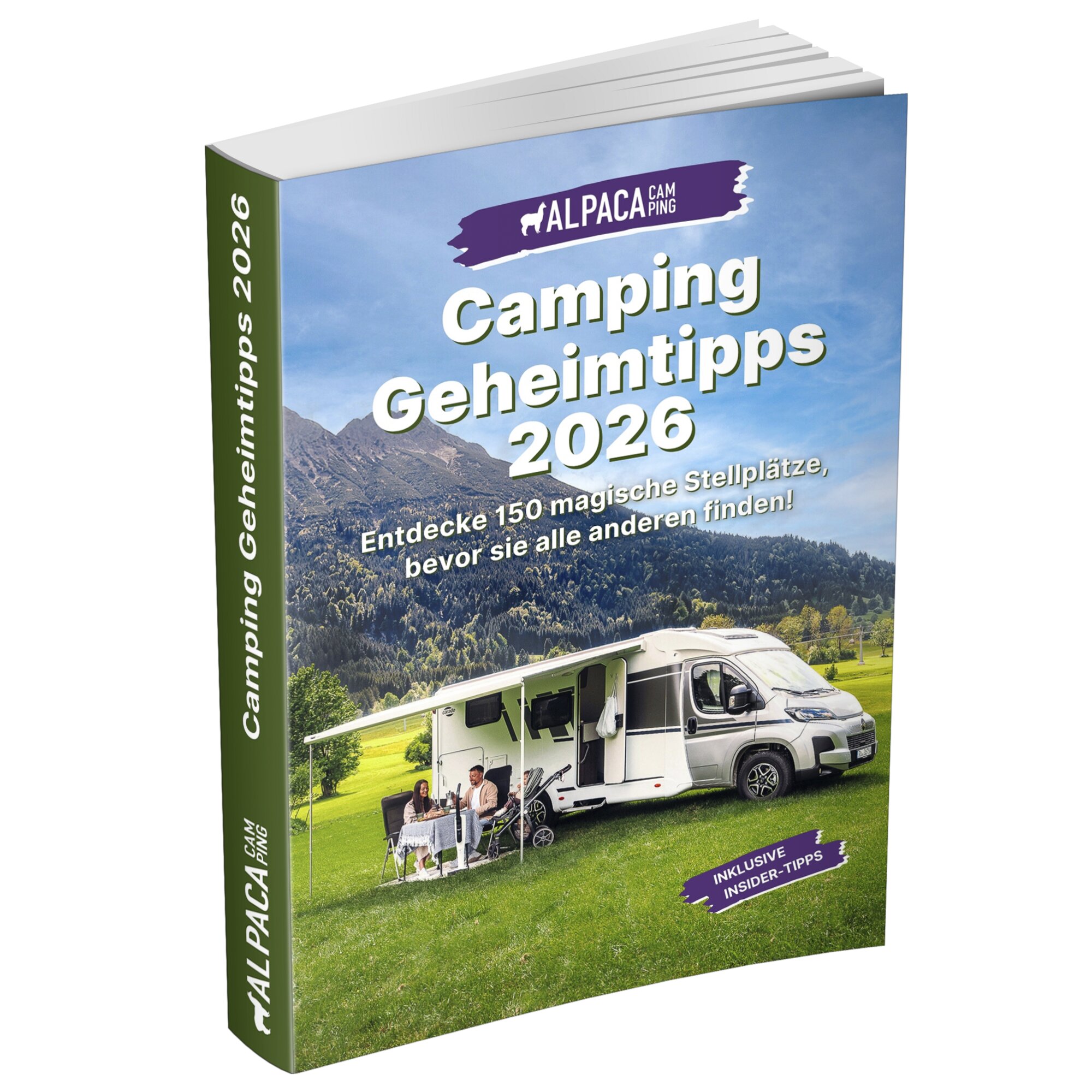 AlpacaCamping Przewodnik kempingowy Camping Geheimtipps 2026
