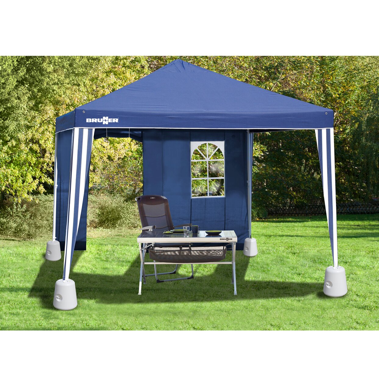 Brunner Podstawa stojaka do pawilonu, biała