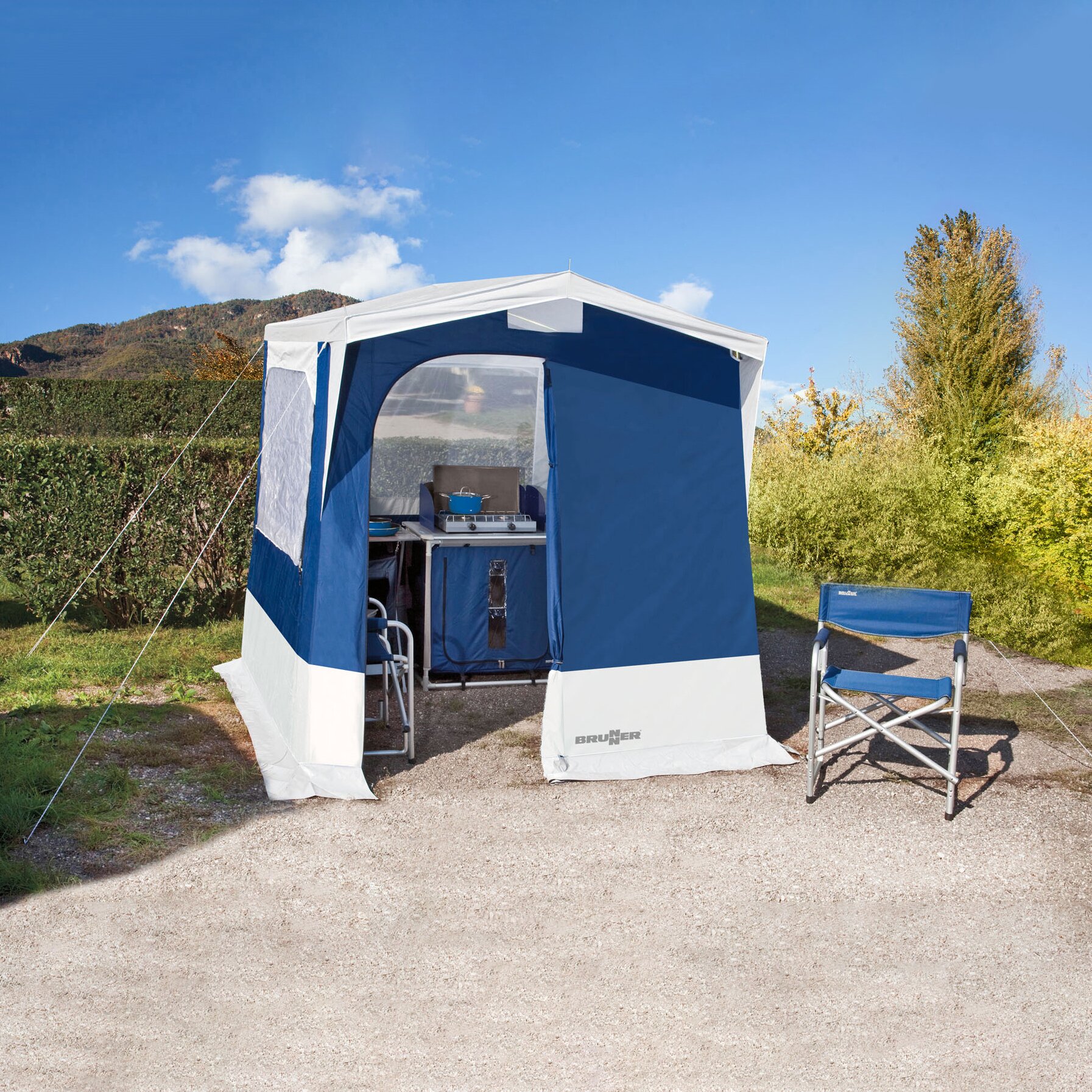 Brunner Namiot kuchenny Vida I NG, niebieski 200 x 215 x 150 cm
