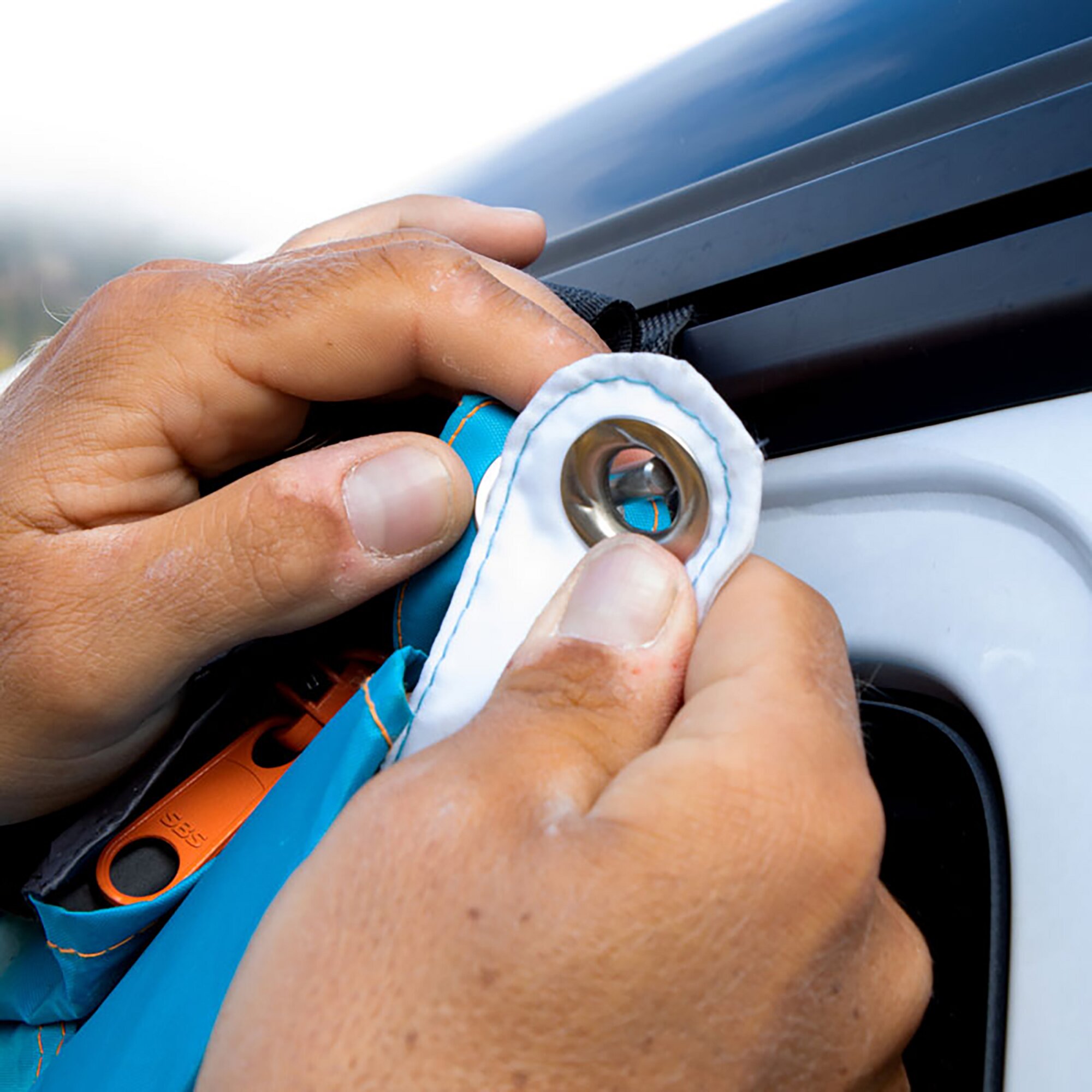 BENT Wygięty słupek napinający