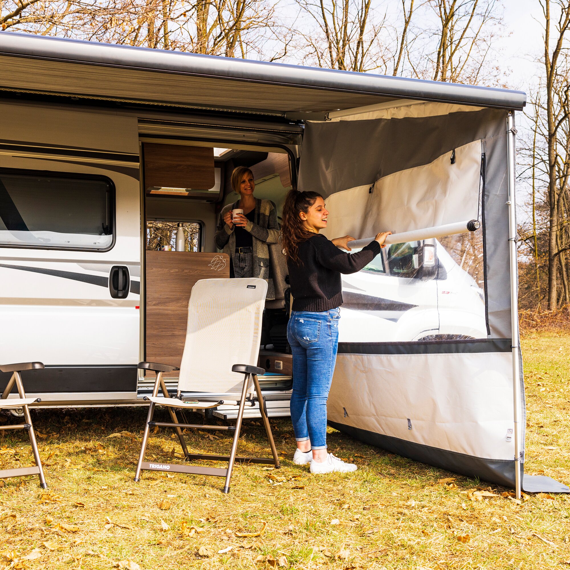 Fiamma Ściana boczna Bok W Pro Shade F45/F80s, prawa