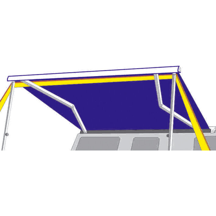 Fiamma Pasek napinający do mocowania, żółty