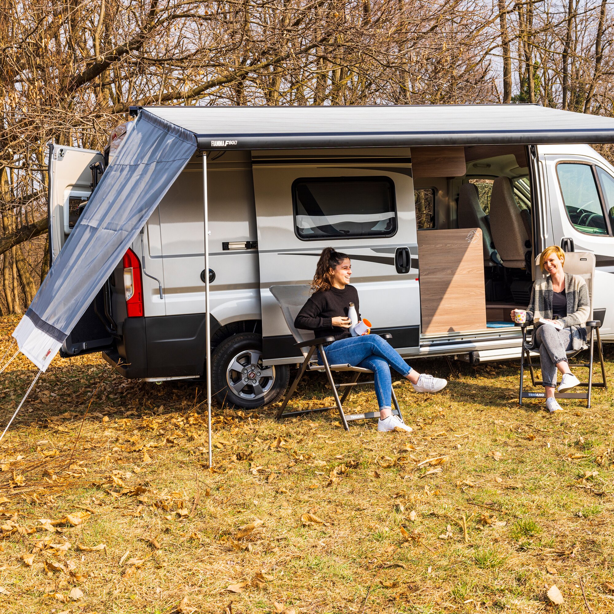 Fiamma Ściana boczna Strona przeciwsłoneczna, 230 cm, do markiz F45/F65/F80