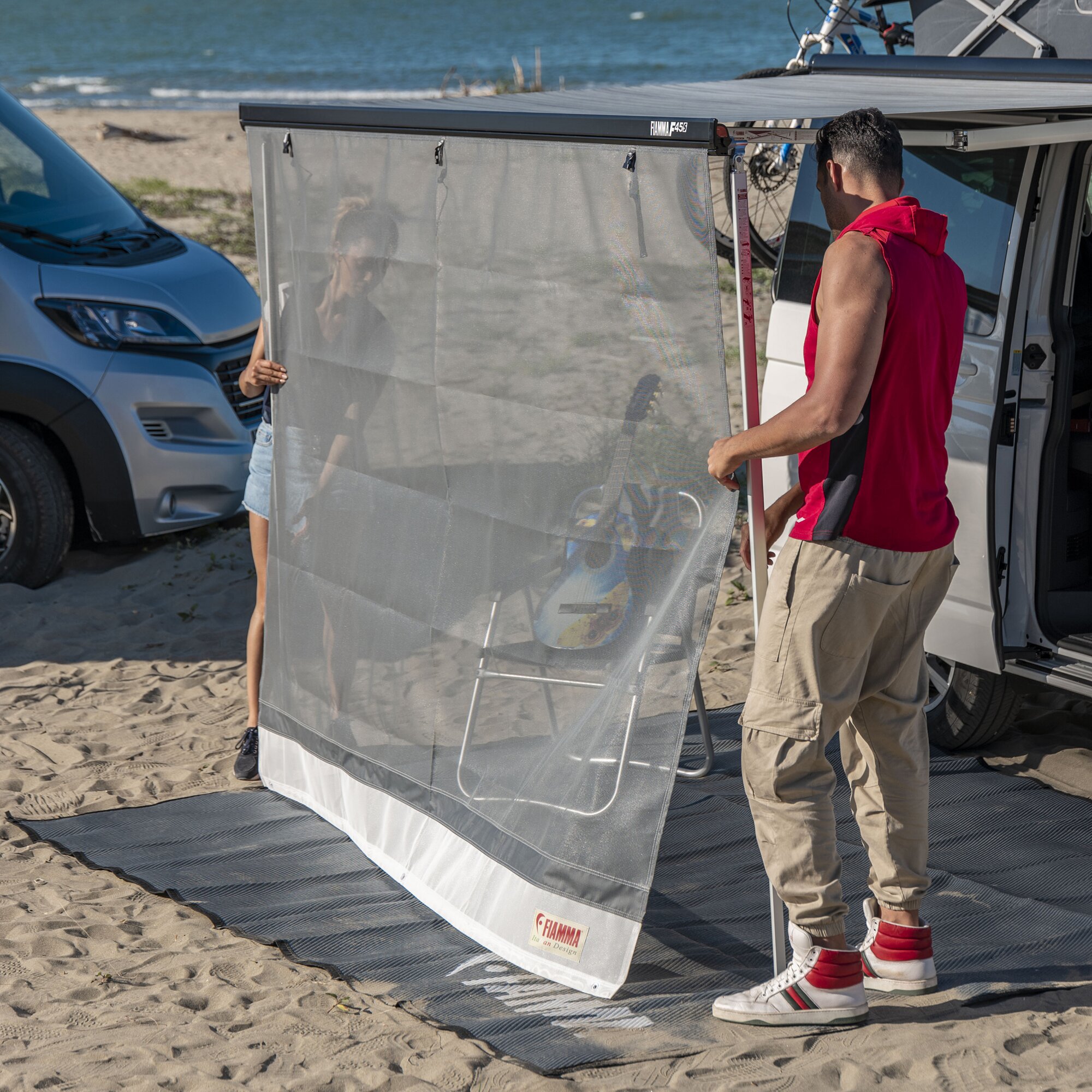 Fiamma Ściana przednia Sun View XL, 550