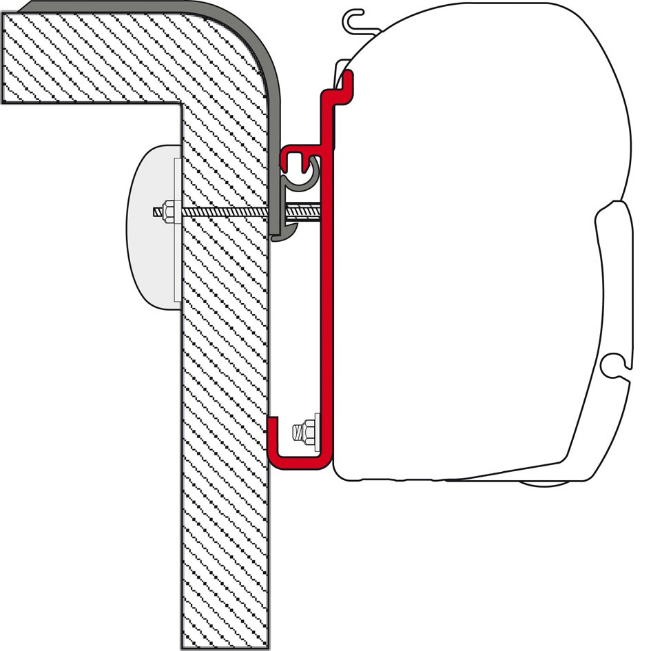 Fiamma Adapter do markizy Rapido do F45