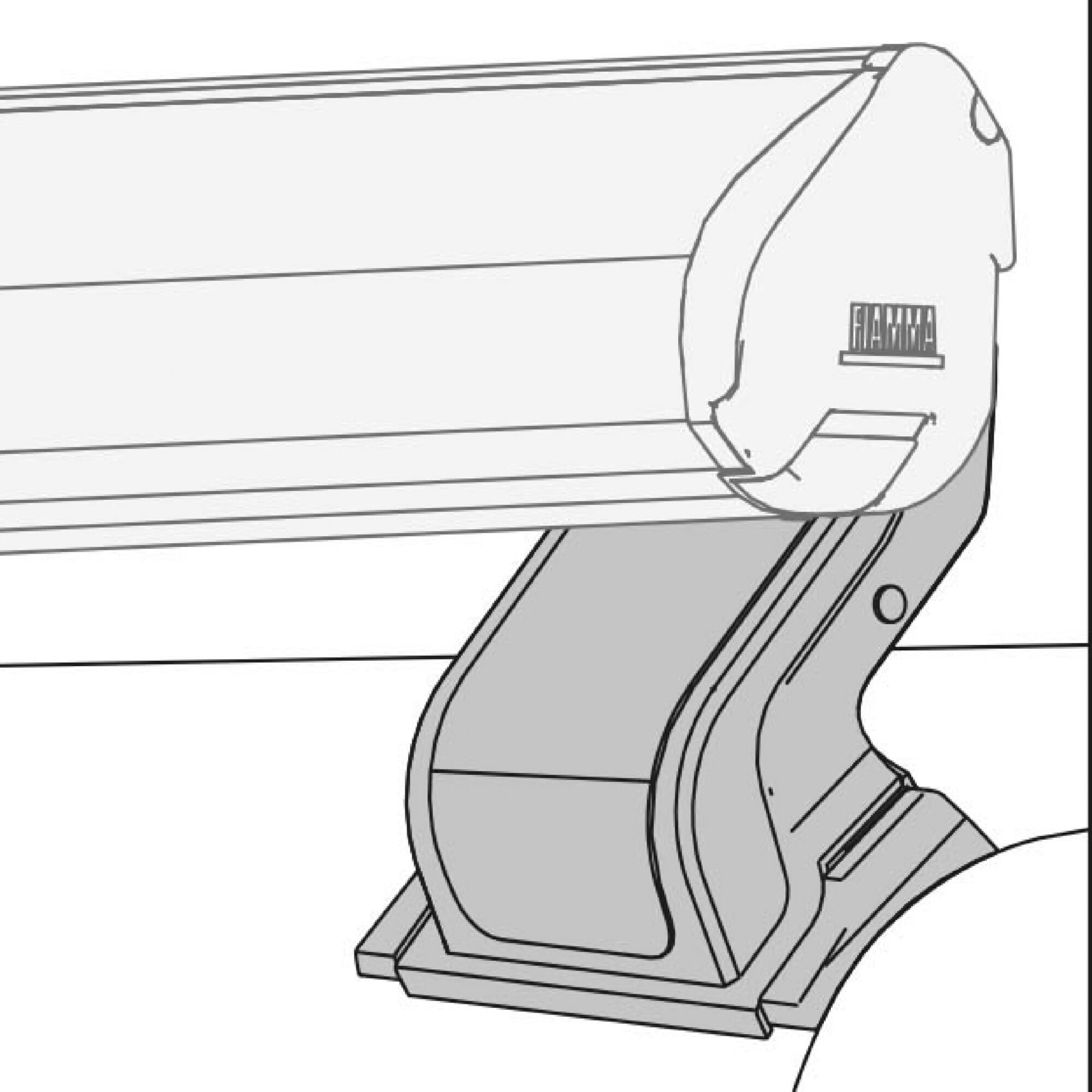 Fiamma Zestaw osłony Caddy Maxi do F35