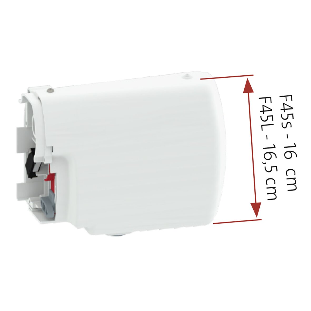 Fiamma Zestaw silnika Compact F45s, polarna biel