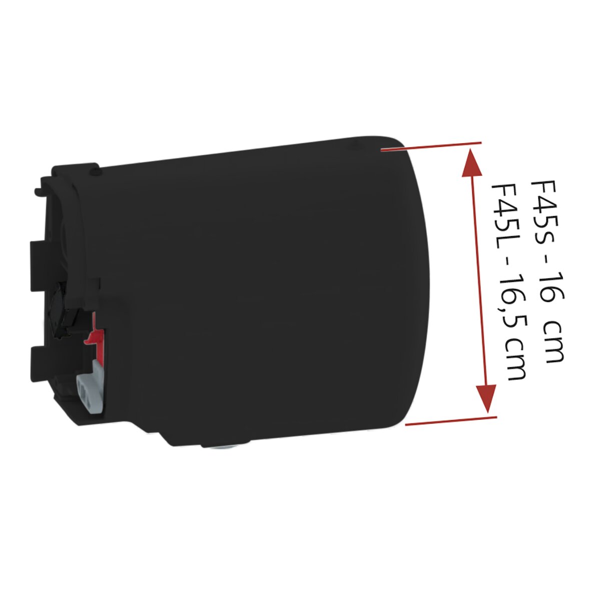 Fiamma Zestaw silnika Compact F45s, czarny