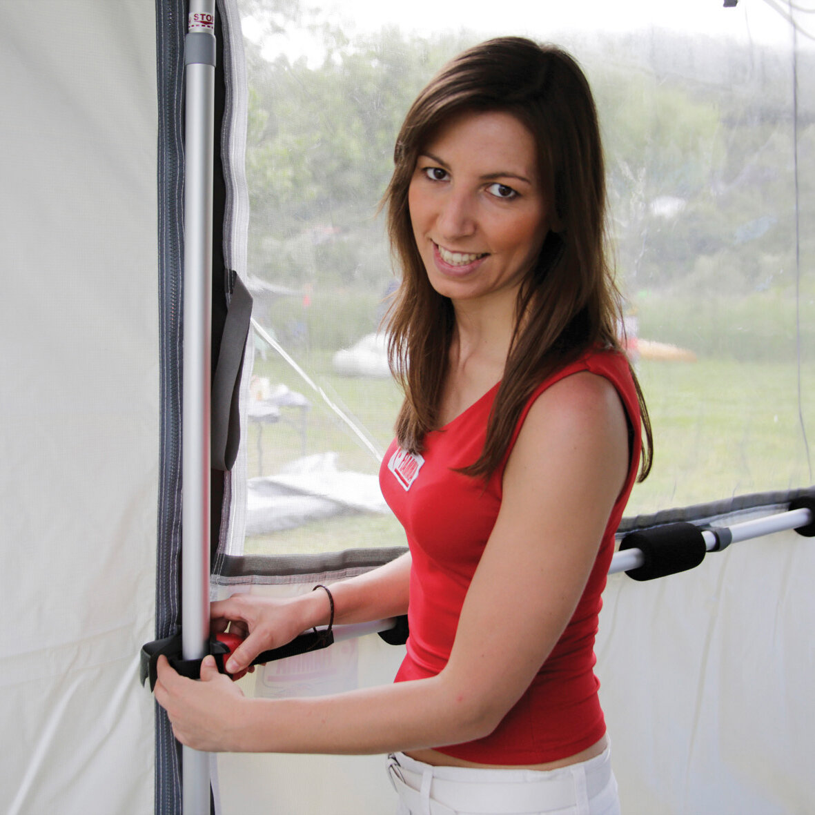 Fiamma Zestaw do wzmacniania ścian Magic Privacy, krótki