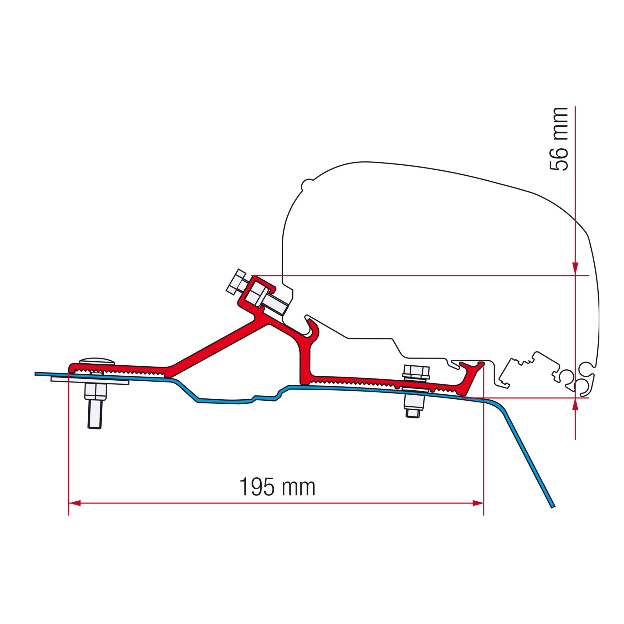Fiamma Zestaw Renault Master H2 z 2010 roku
