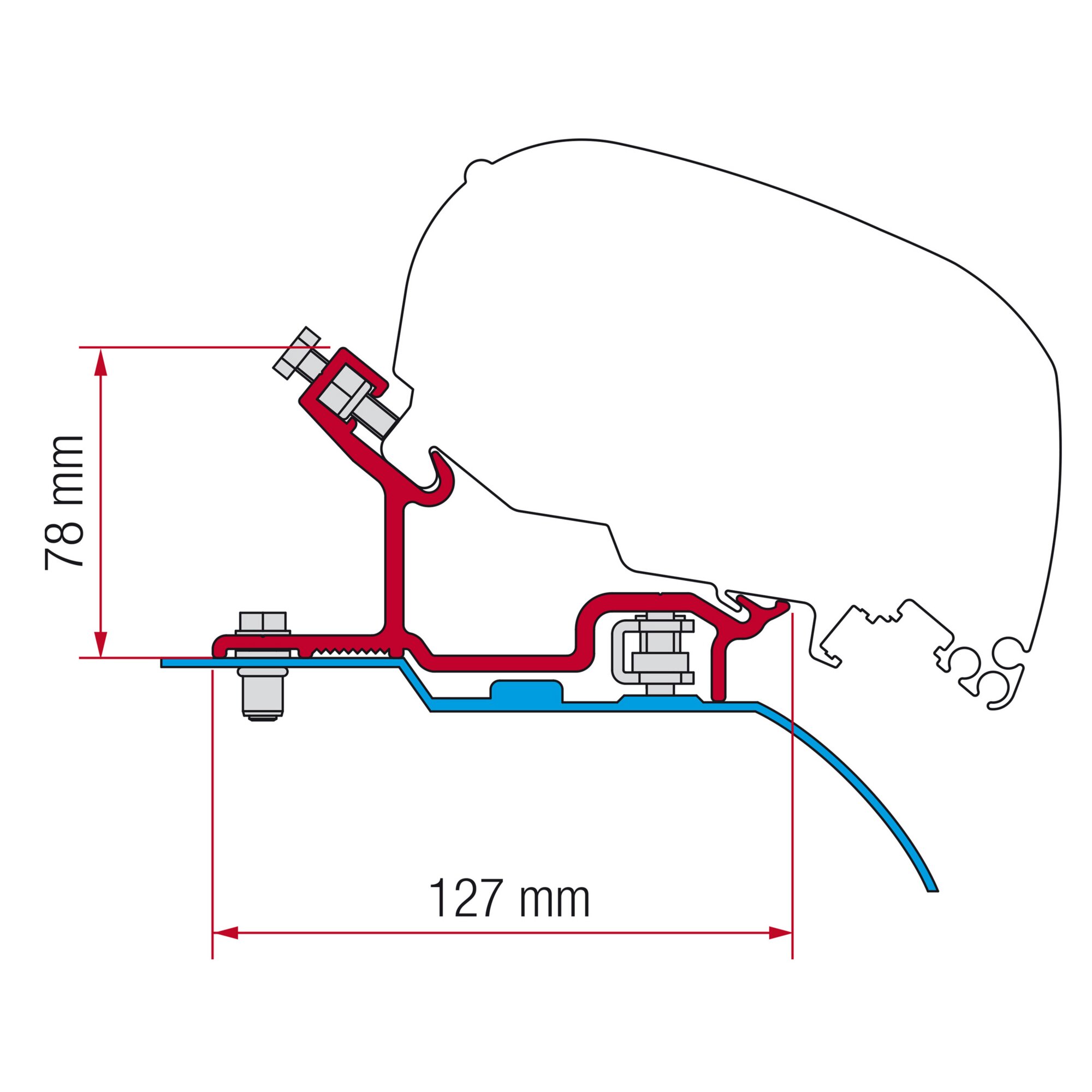 Fiamma Zestaw do Fiata Ducato H3