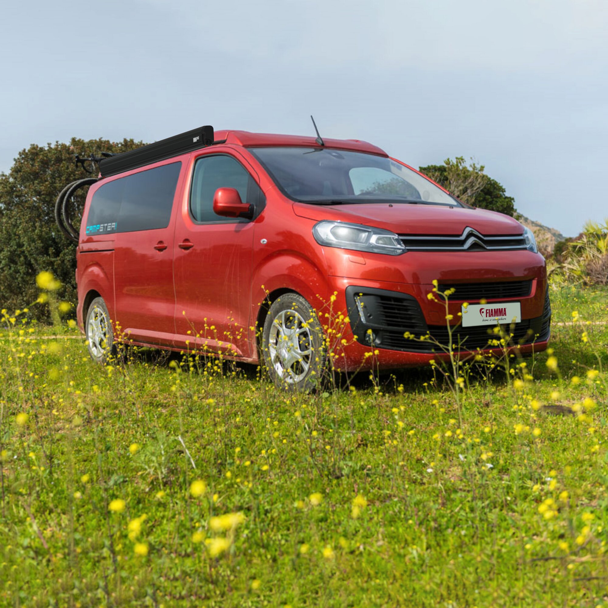 Fiamma Markiza F45s Stellantis (PSA), czarna