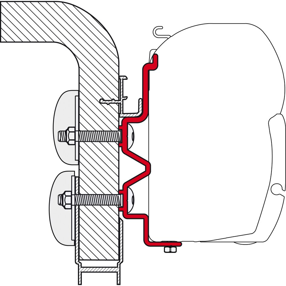 Fiamma Adapter do markizy Hymer Camp 400