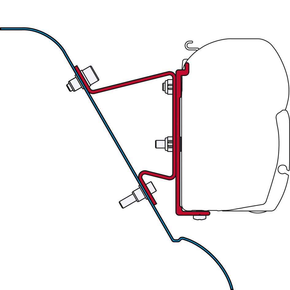 Fiamma Zestaw adaptera do markizy Sprinter H3/Westfalia H3/Crafter H3