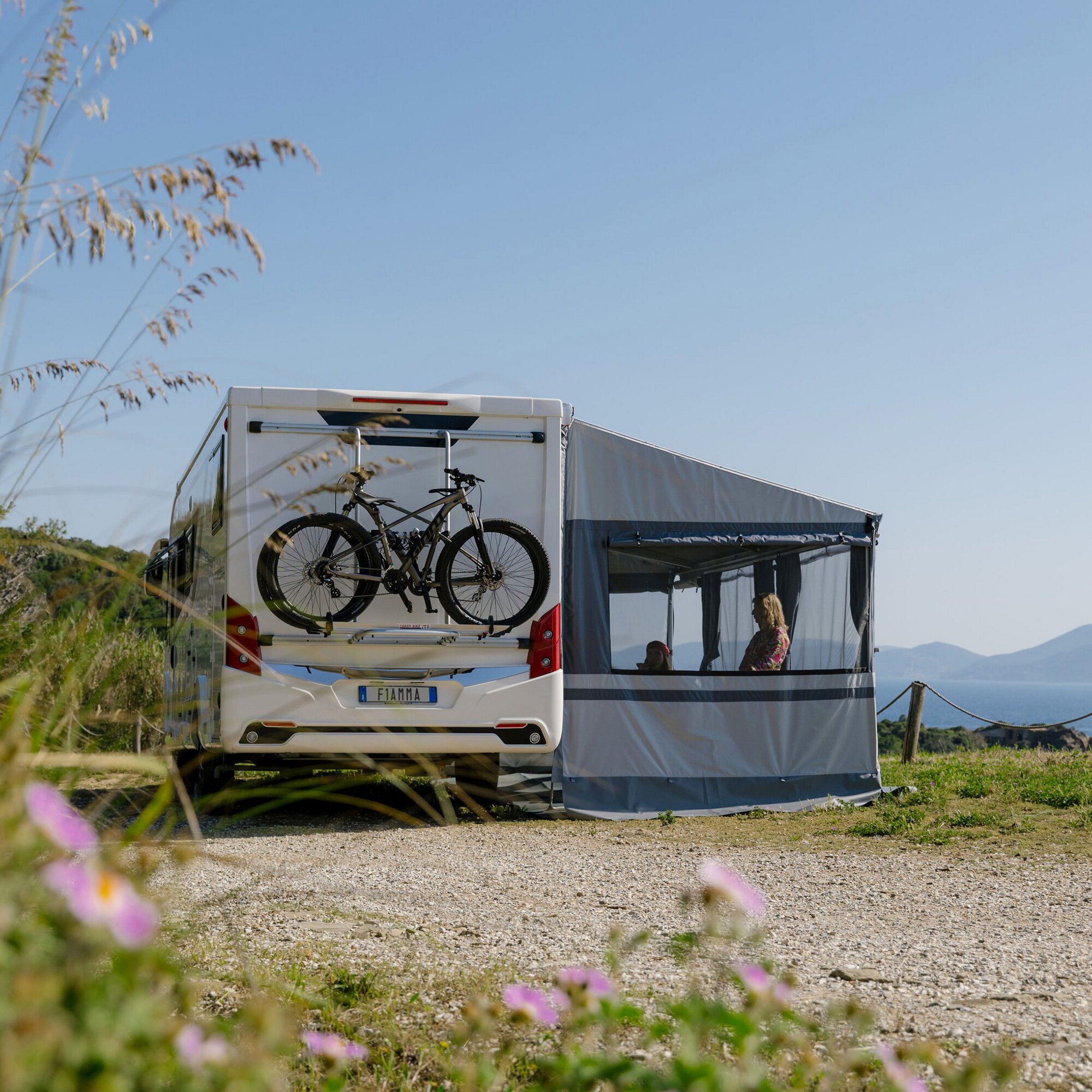 Fiamma Namiot markizowy Oświetlenie pomieszczenia zapewniające prywatność F80s, wysokość 300