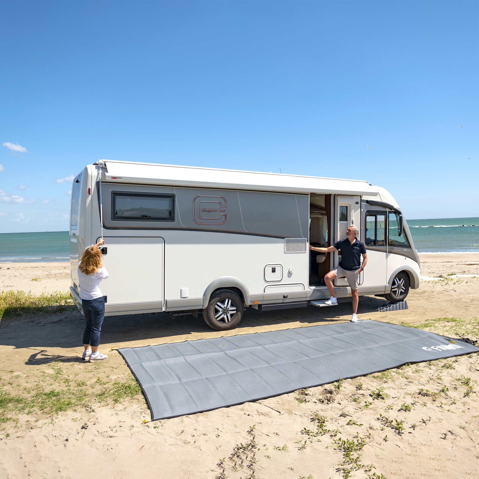 Fiamma Markiza F80, tytan, 497 cm