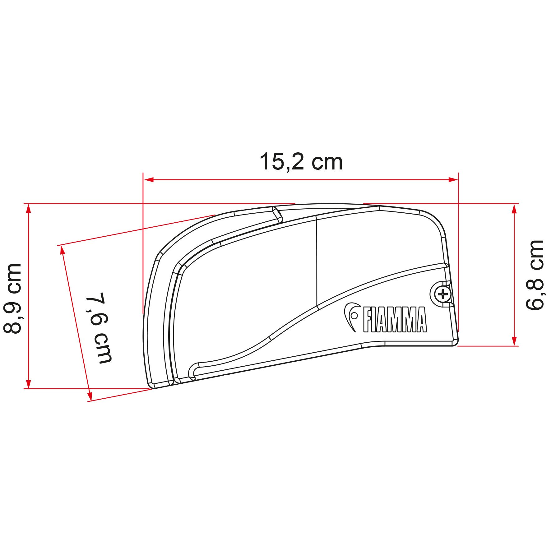 Fiamma Markiza F40van, 210 cm