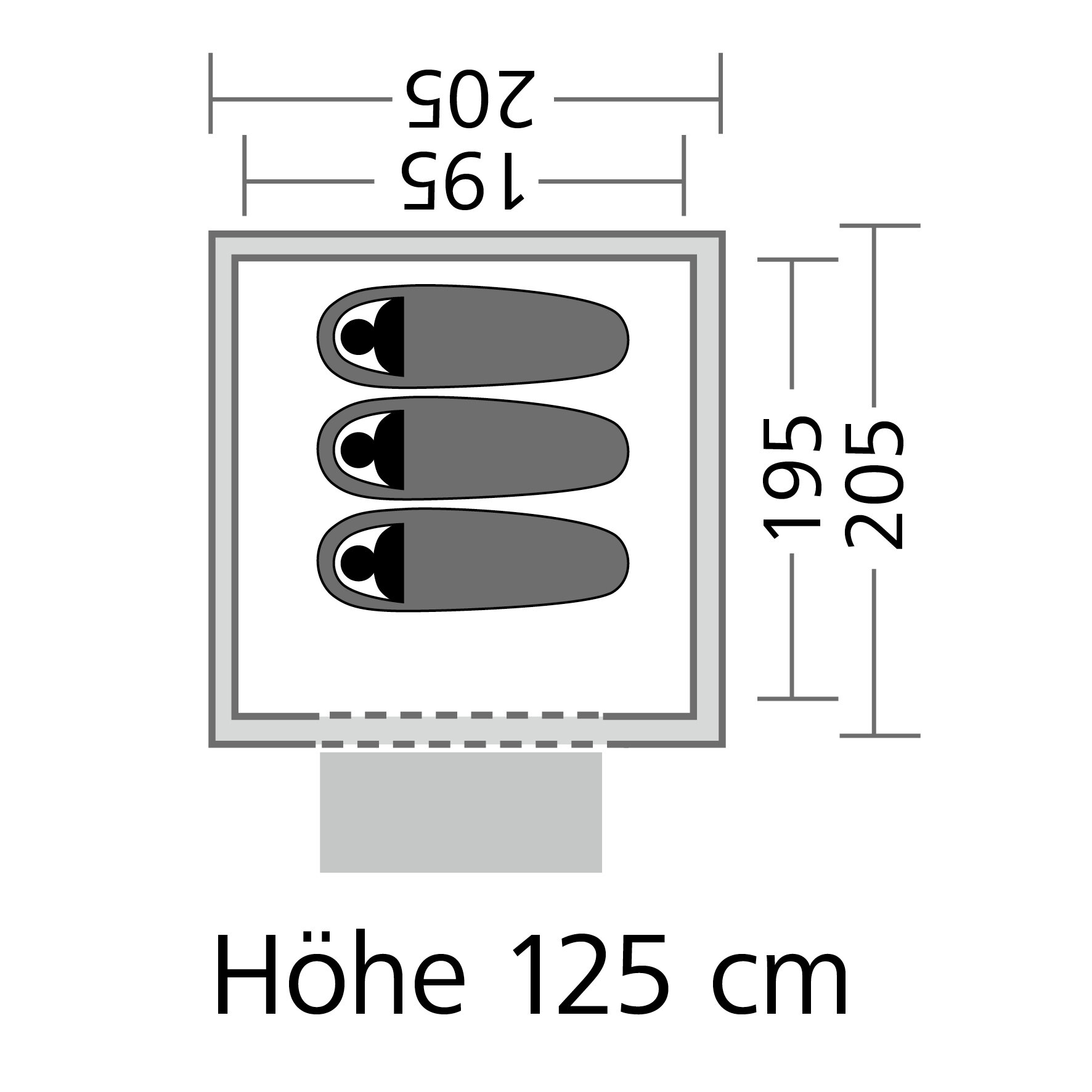 EuroTrail Szlak namiotu kopułowego 3