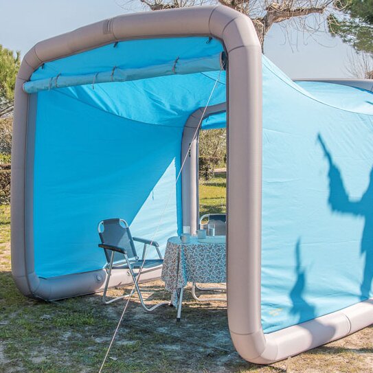 Gentletent Ściana przednia Camping GT Box niebieska