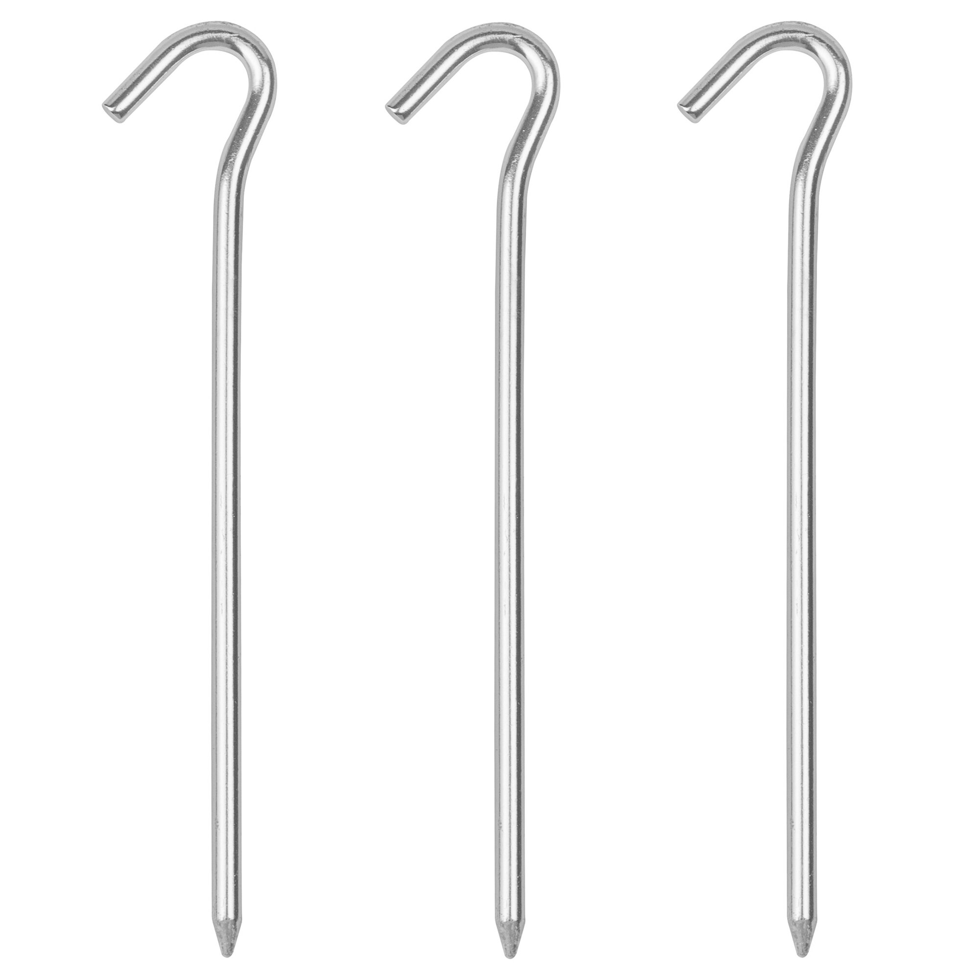 BENT Kolce szlifowane aluminiowe, 18 cm, 3-częściowy zestaw