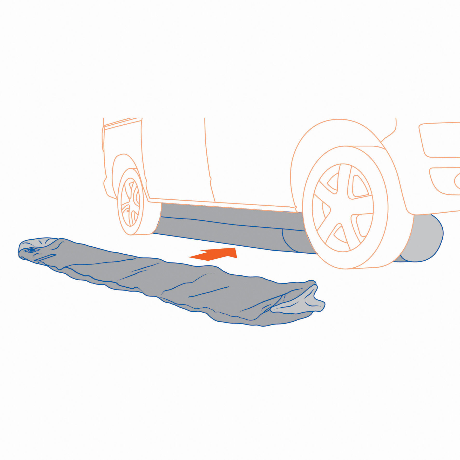 Gentletent Spódnica robocza GT Seal Tube, 400 cm