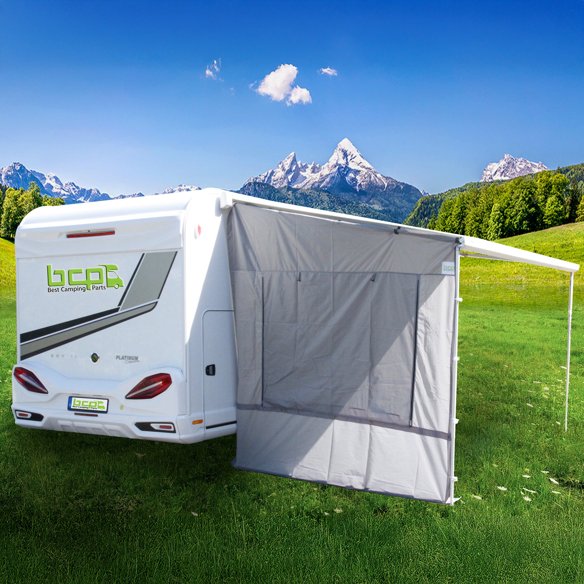 Best Camping Parts Ściana boczna z oknem