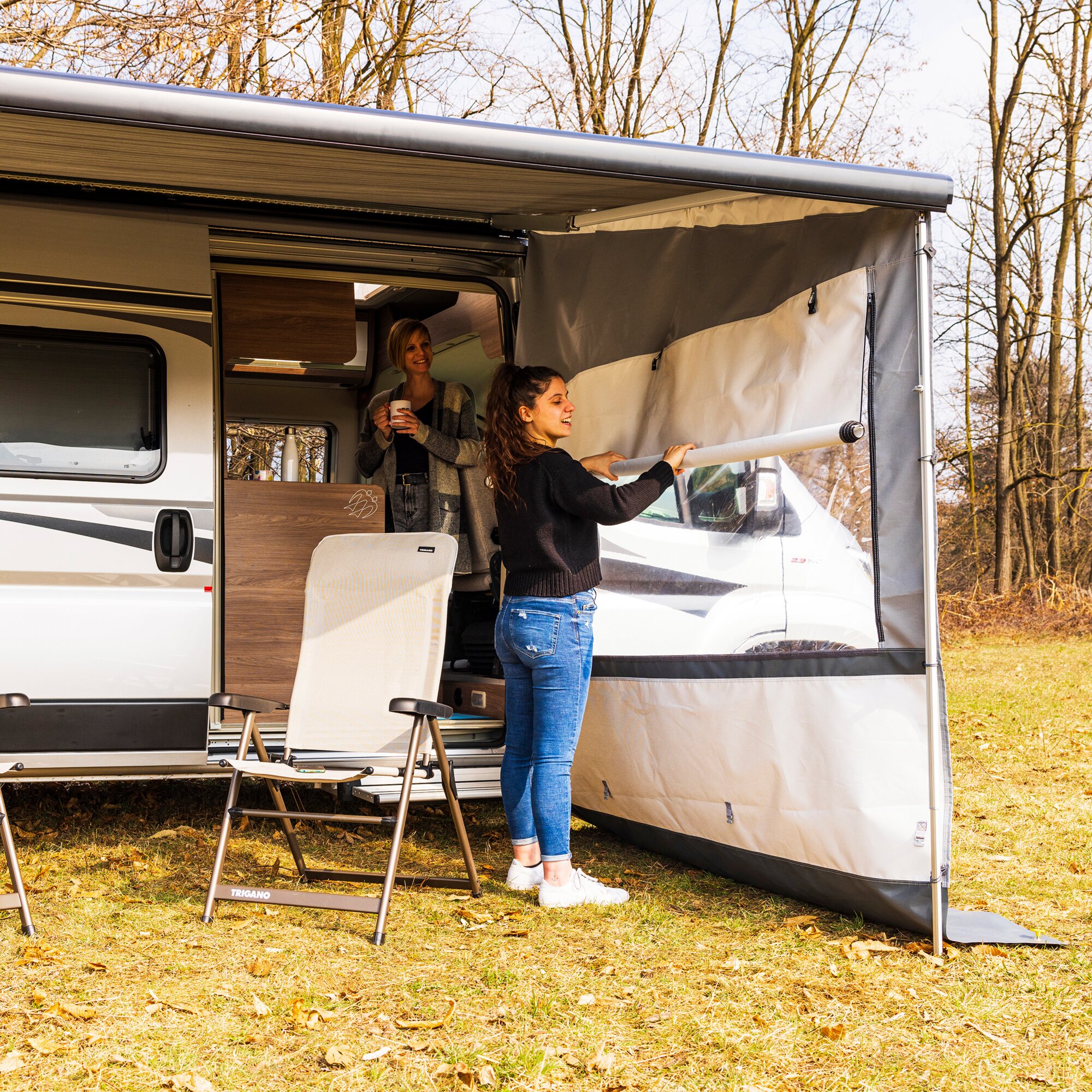 Fiamma Ściana boczna Bok W Pro Shade F45/F80s, prawa