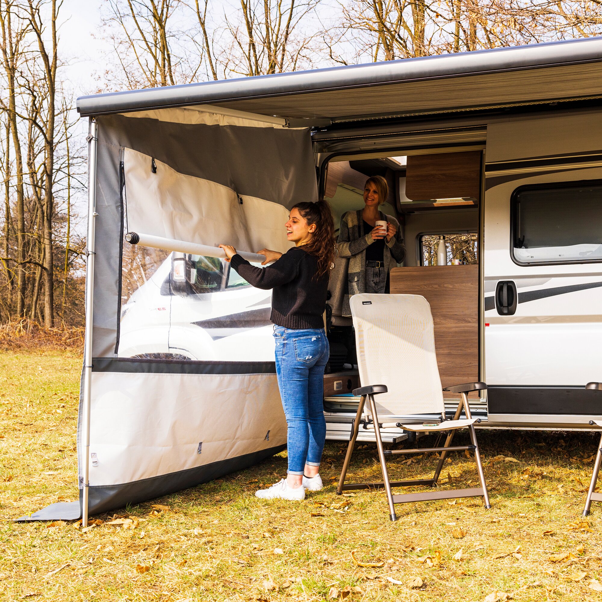 Fiamma Ściana boczna Bok W Pro Shade F45/F80s, lewa