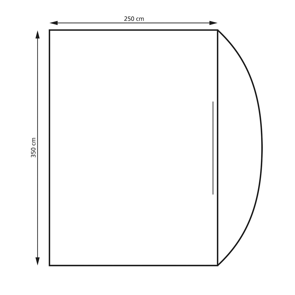EuroTrail Częściowy namiot Siena