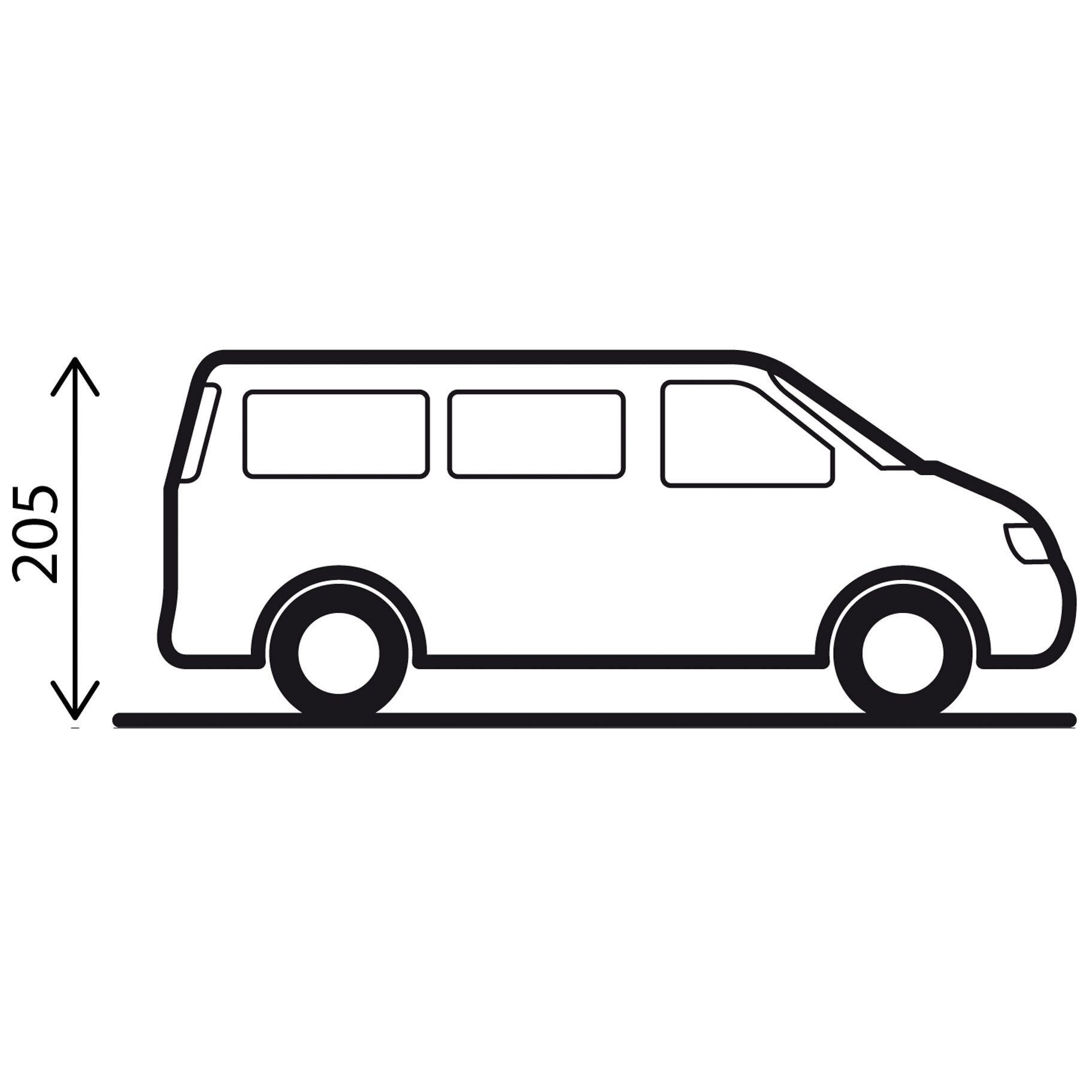 Brunner Tylny namiot Comet VW T5/T6