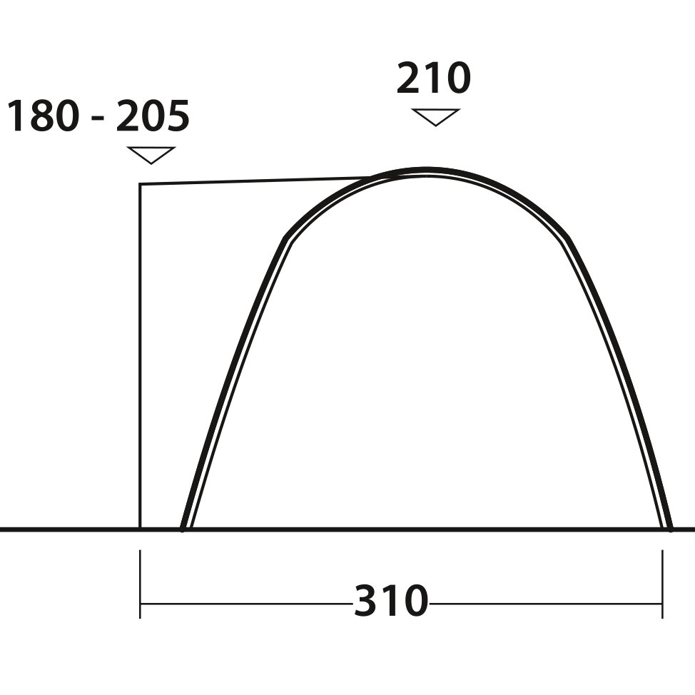 Outwell Van Markizowe Fairfields