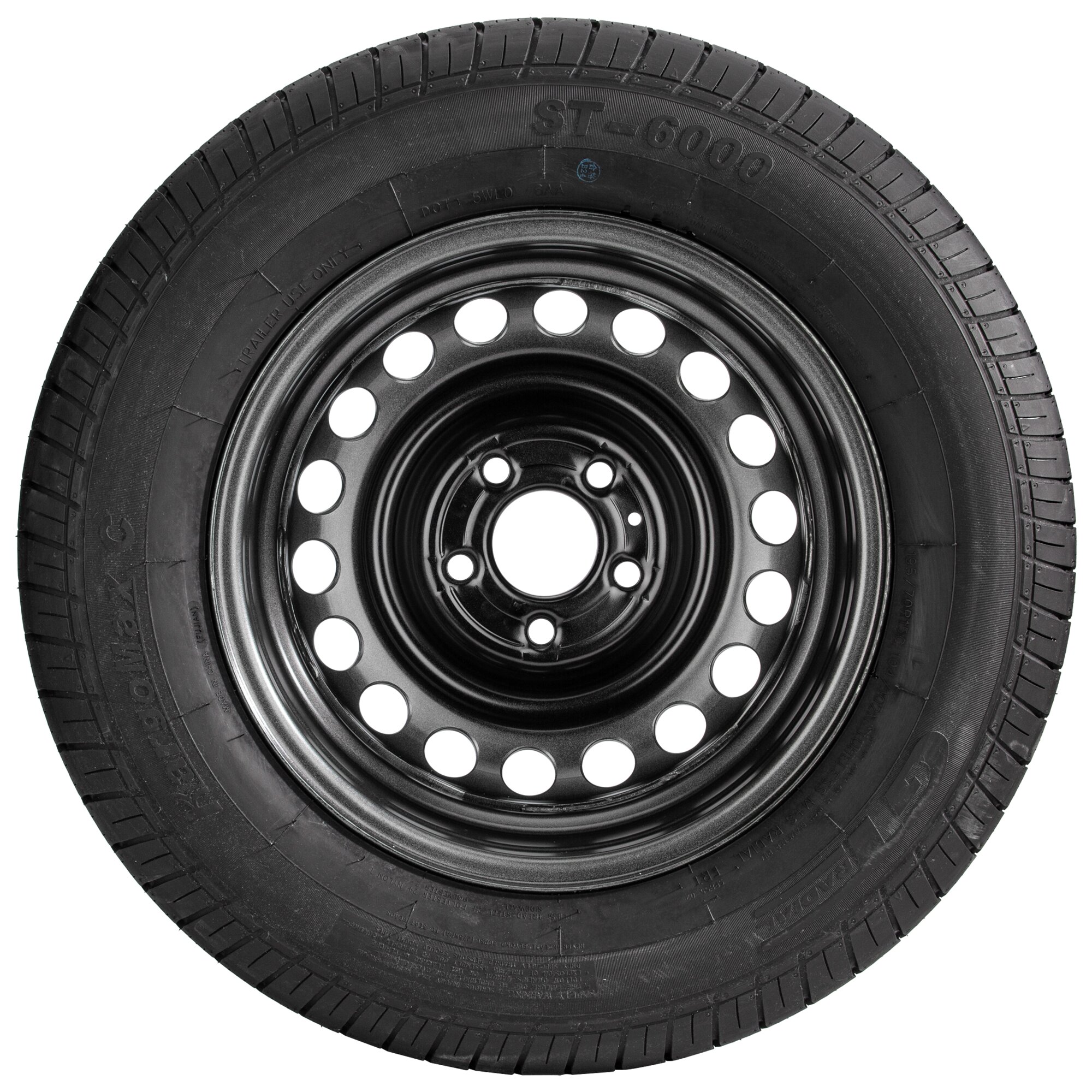  Koło zapasowe do przyczep kempingowych, nakrętka: o | LZ 5, 195/70 R15 C (5 ½ J x 15)