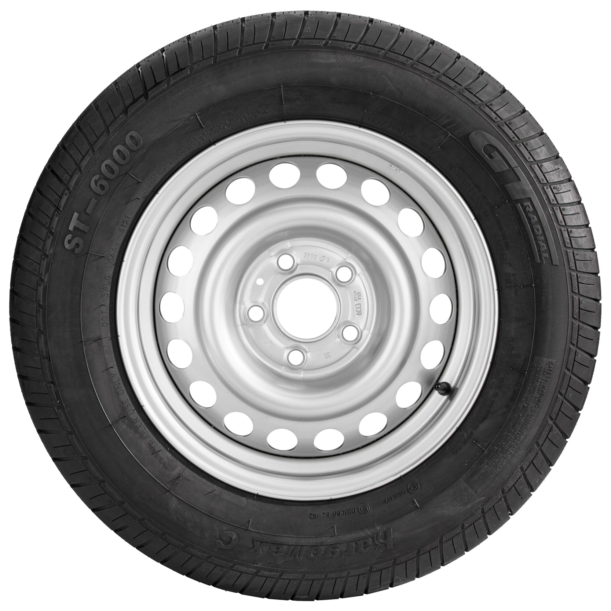  Koło zapasowe do przyczep kempingowych, nakrętka: o | LZ 5, 195/70 R15 C (5 ½ J x 15)