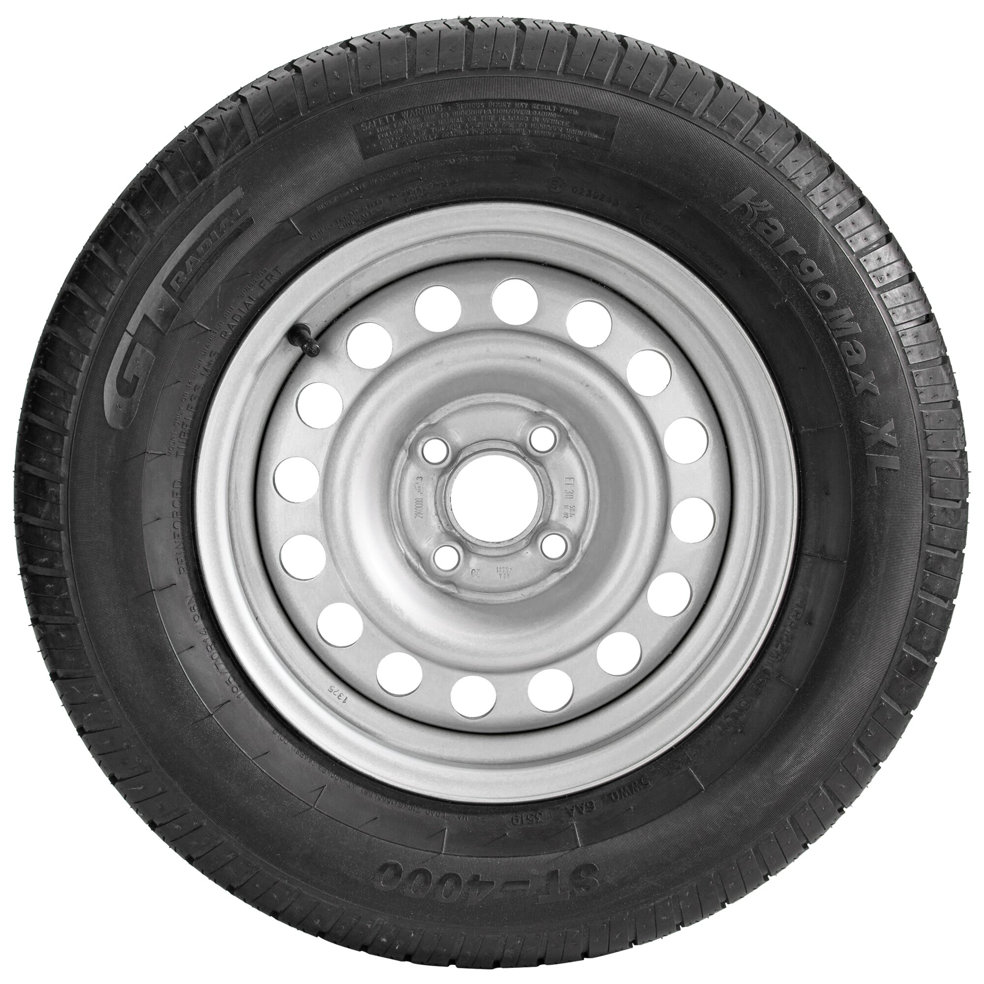  Koło zapasowe do przyczep kempingowych, nakrętka: ∆ | LZ 4, 195/70 R14 XL (5 ½ J x 14)