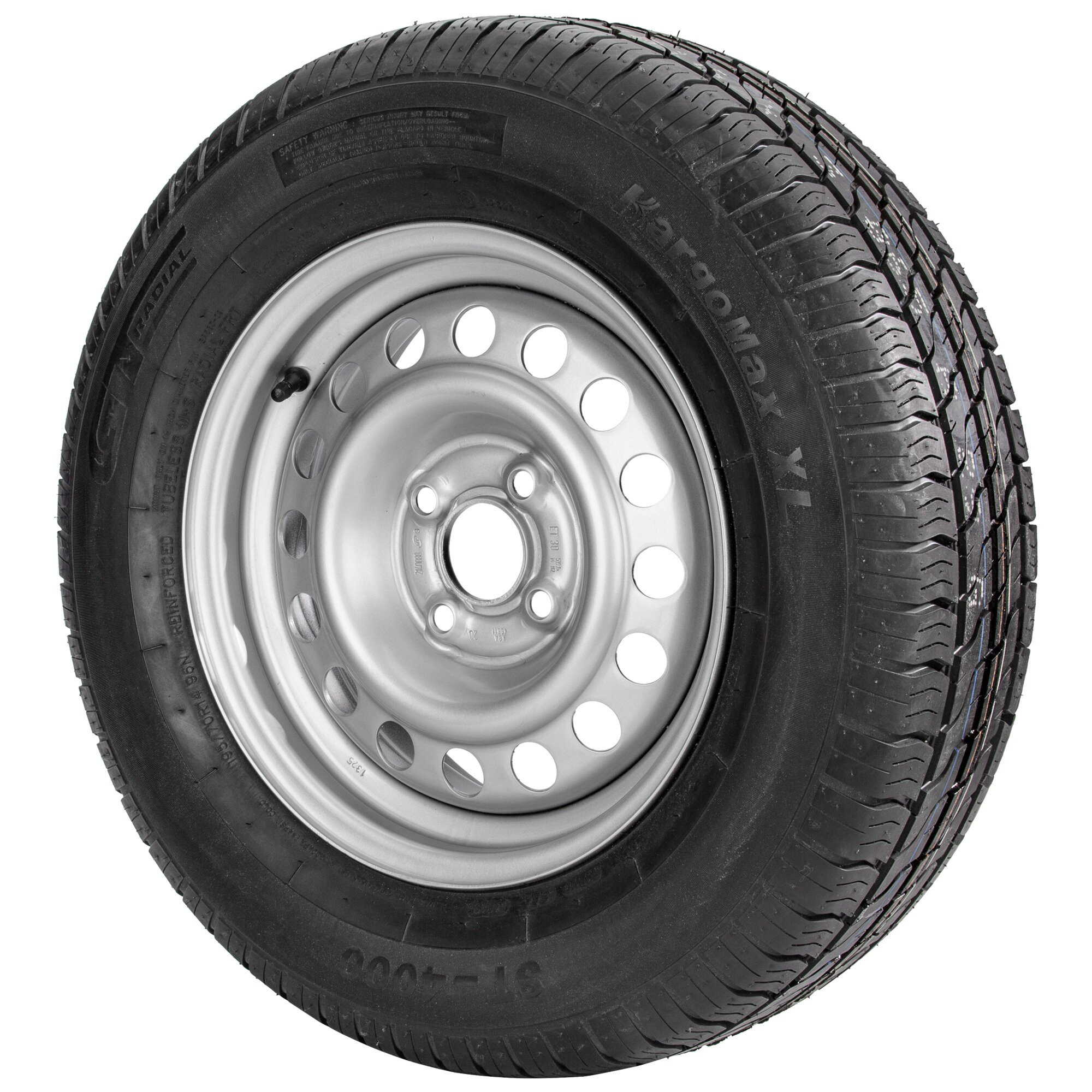  Koło zapasowe do przyczep kempingowych, nakrętka: ∆ | LZ 4, 195/70 R14 XL (5 ½ J x 14)