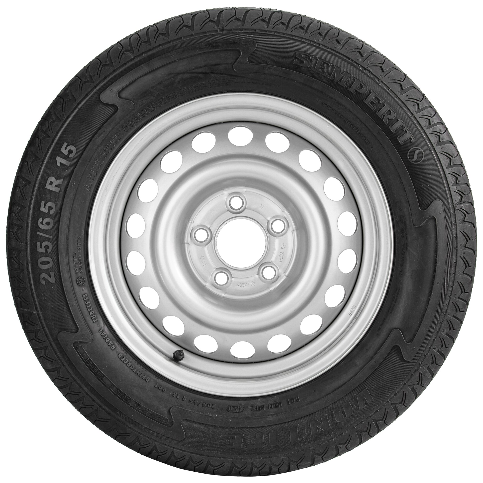  Koło zapasowe do przyczep kempingowych, nakrętka: o | LZ 5, 205/65 R15 XL (5 ½ J x 15)