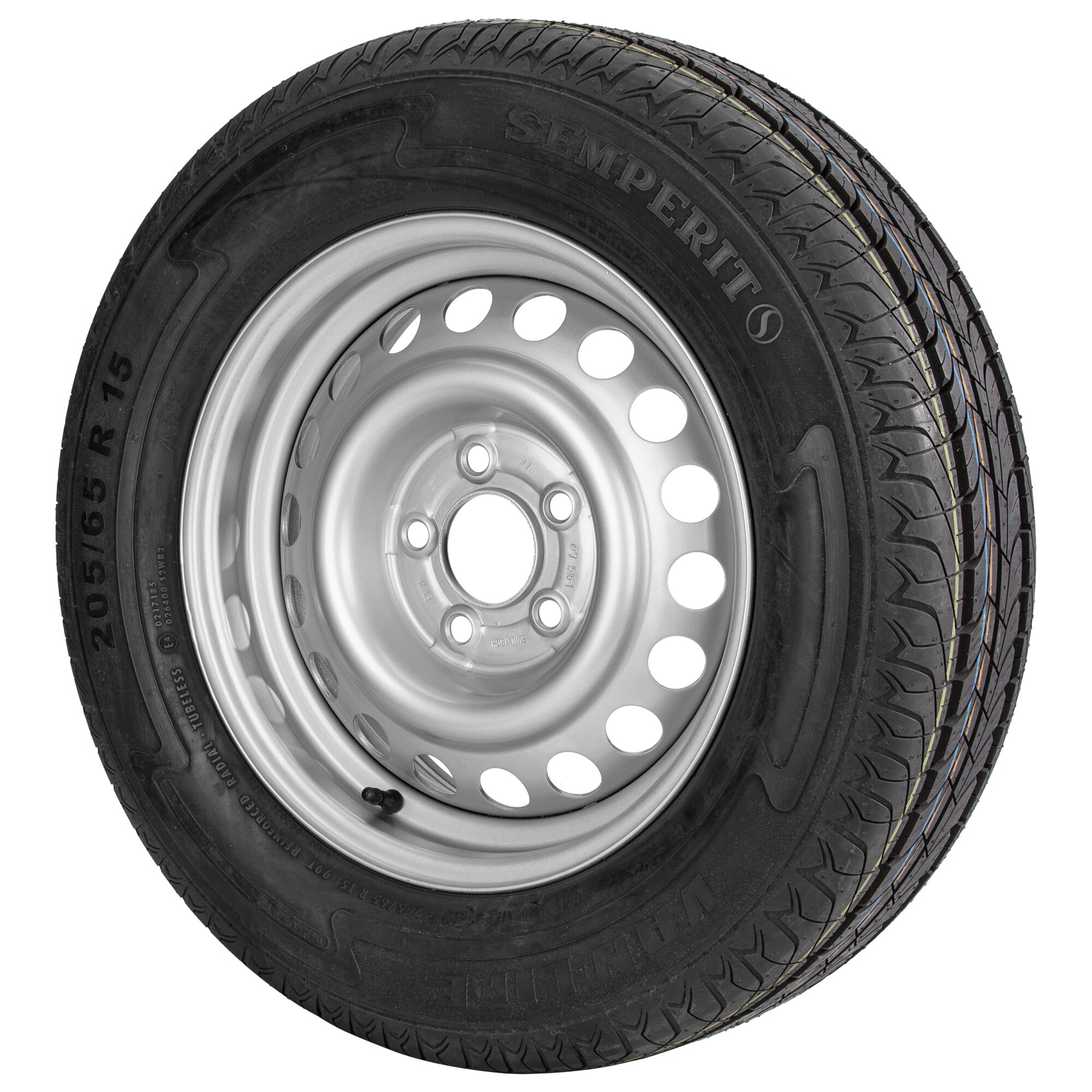 Koło zapasowe do przyczep kempingowych, nakrętka: o | LZ 5, 205/65 R15 XL (5 ½ J x 15)