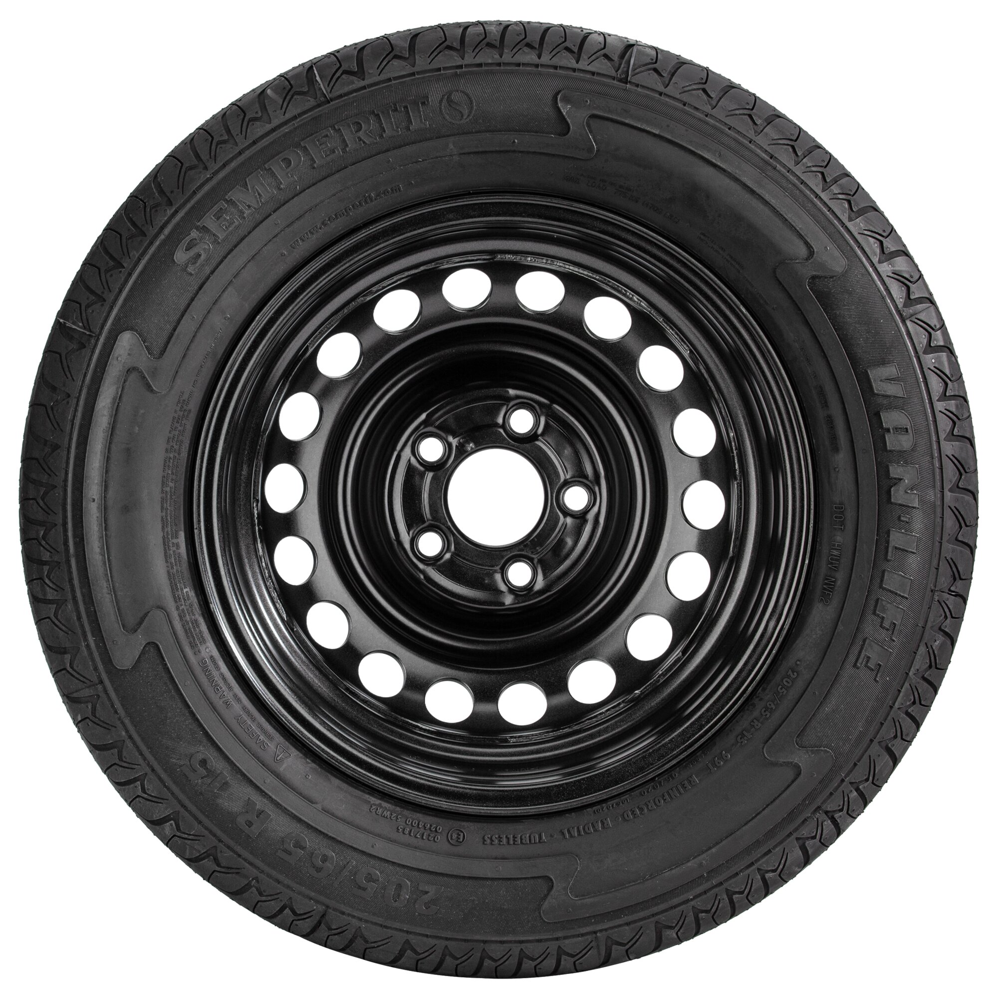  Koło zapasowe do przyczep kempingowych, nakrętka: o | LZ 5, 205/65 R15 XL (5 ½ J x 15)