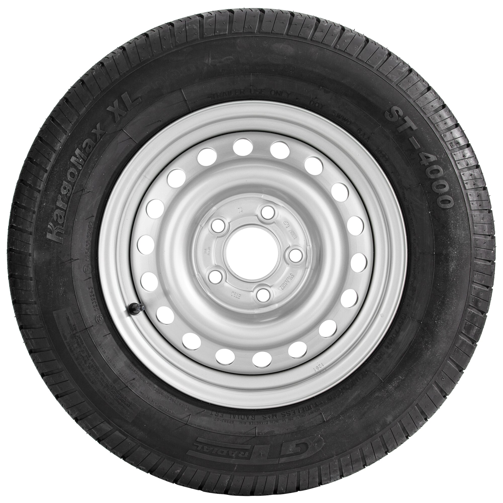  Koło zapasowe do przyczep kempingowych, nakrętka: ∆ | LZ 5, 195/70 R14 XL (5 ½ J x 14)