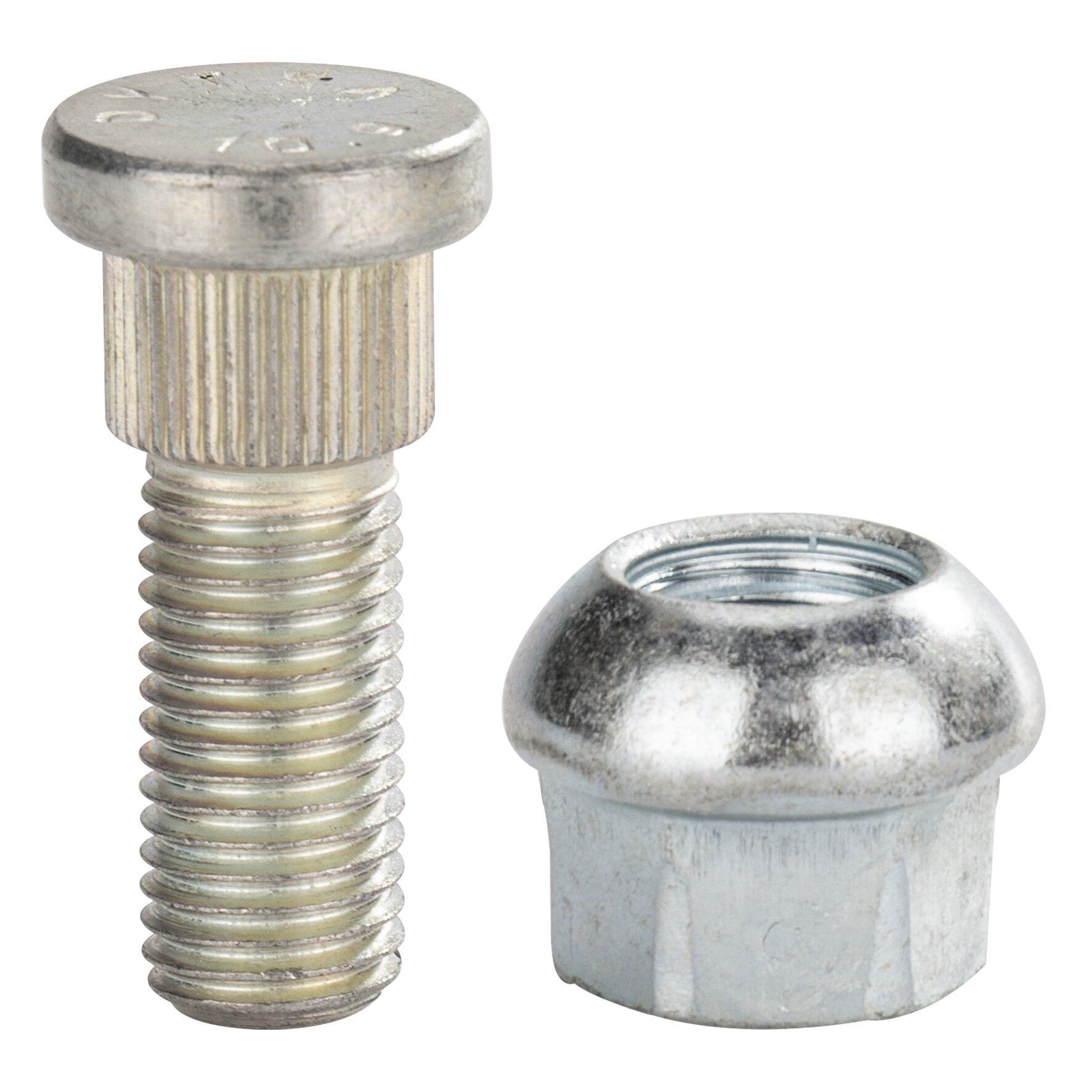 Nico Szpilki do kół/Śruby do kół M12 x 1,5 x 25 GWL, srebrnoszare