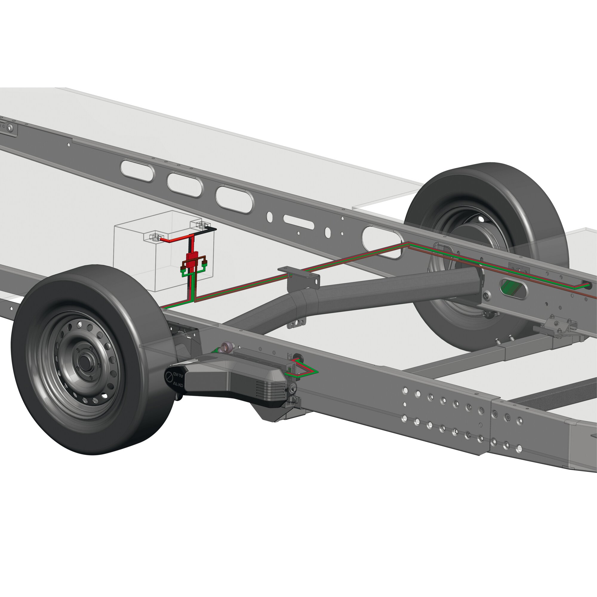 AL-KO Pomoc manewrowa AL-KO Mammut Single Axle M20