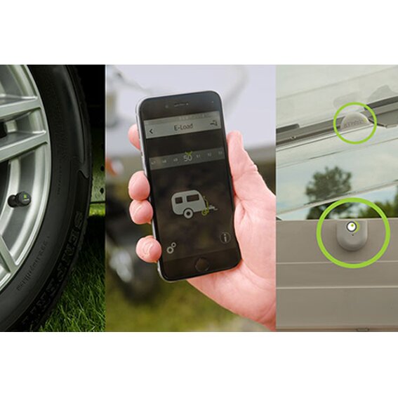 E-Trailer Pakiet bezpieczeństwa przyczepy kempingowej E