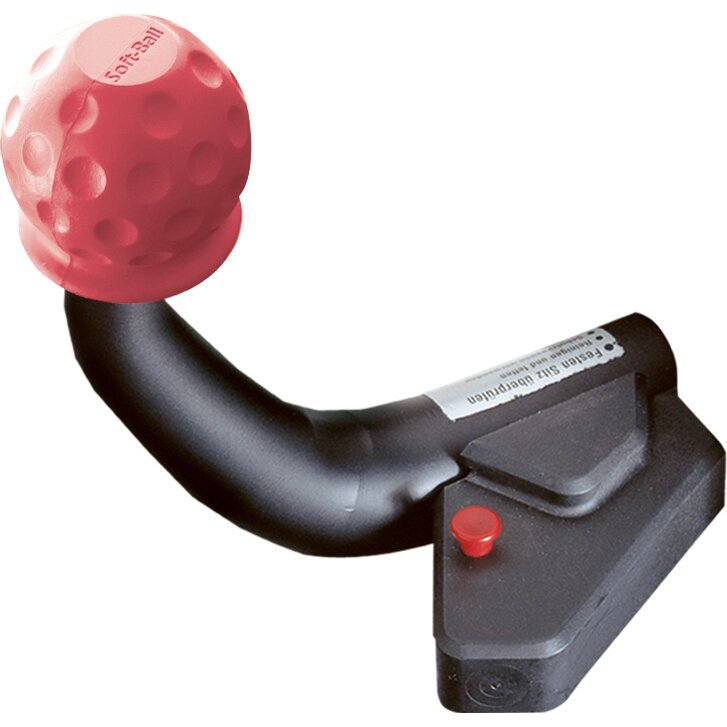 AL-KO Soft-Ball – Osłona kuli holowniczej, czerwona
