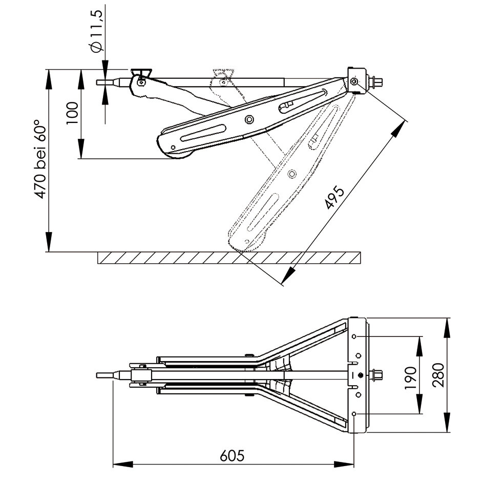 AL-KO Podpory narożne Plus 1000 S